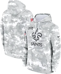 Nike Men's New Orleans Saints Salute To Service Primary Edge Long Sleeve Hoodie