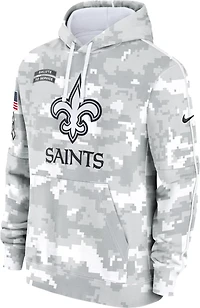 Nike Men's New Orleans Saints Salute To Service Primary Edge Long Sleeve Hoodie