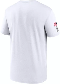 Nike Men's Kansas City Chiefs Salute To Service Primary Edge Short Sleeve T-shirt