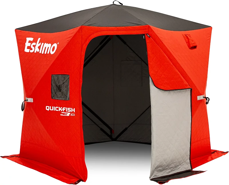 Eskimo QuickFish 3HD Insulated Pop-Up Portable Ice Fishing Shelter