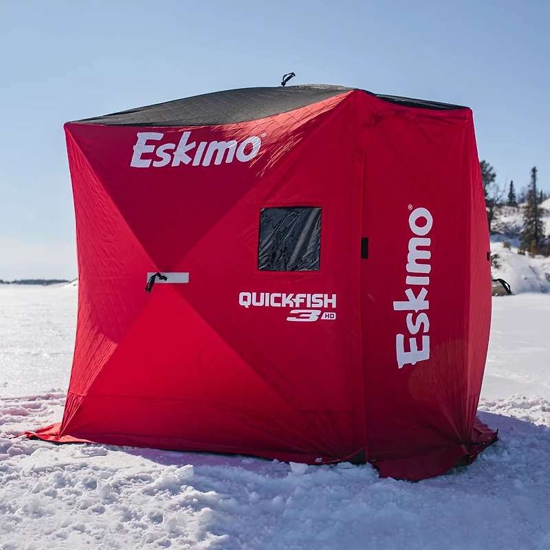 Eskimo QuickFish 3HD Insulated Pop-Up Portable Ice Fishing Shelter