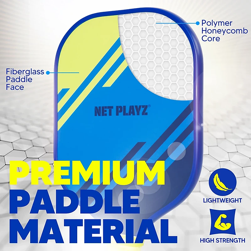 NetPlayz Pickleball Paddle Set