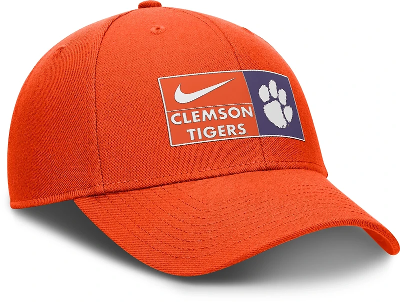 Nike Clemson Dri Fit Club Structured Adjustable Cap