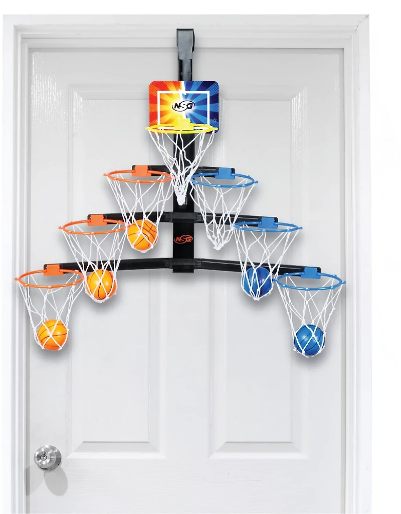 NSG Over the Door Hoop Race Game