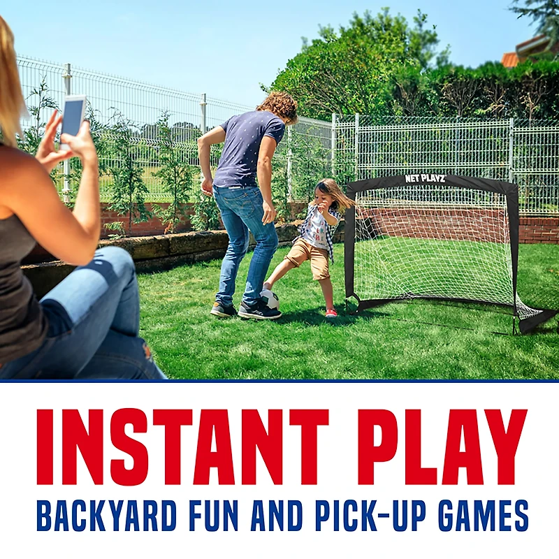 Net Playz Portable Pop-Up Soccer Goal