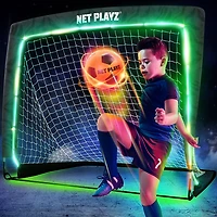 Net Playz LED Soccer Goal & Ball Set