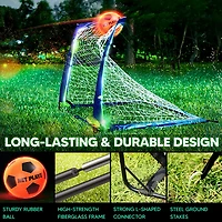 Net Playz LED Soccer Goal & Ball Set