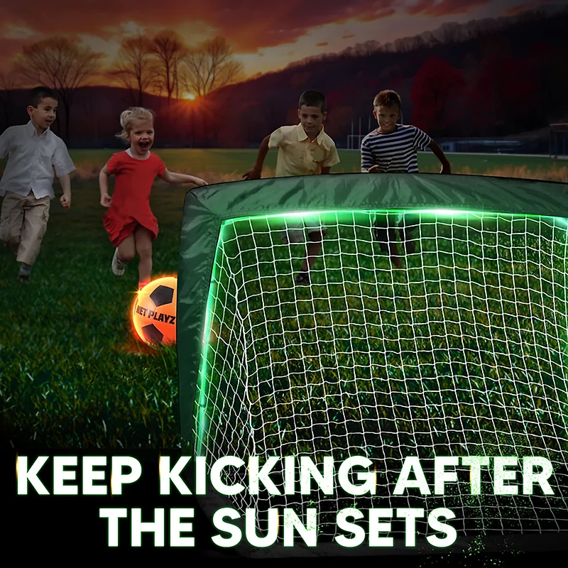 Net Playz LED Soccer Goal & Ball Set