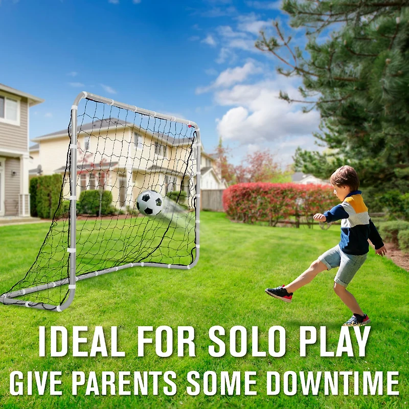 Net Playz Metal Soccer Goal