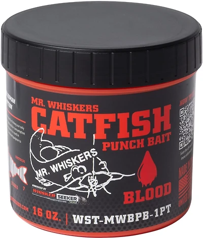 Whisker Seeker Blood 16 oz Punch Bait