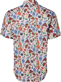 Magellan Outdoors Men's Mexico Print Fishing Shirt