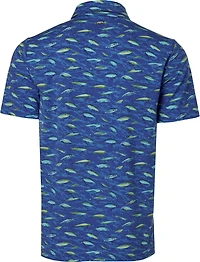 Magellan Outdoors Men's Pro Jacob Wheeler Angler Printed Polo Shirt