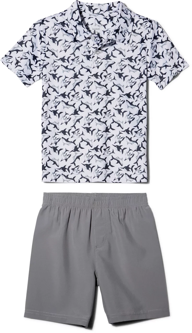 BCG Boys' (4-7) Shark Printed Golf Set