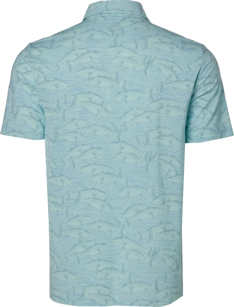 Magellan Outdoors Men's Pro Jacob Wheeler Angler Printed Polo Shirt