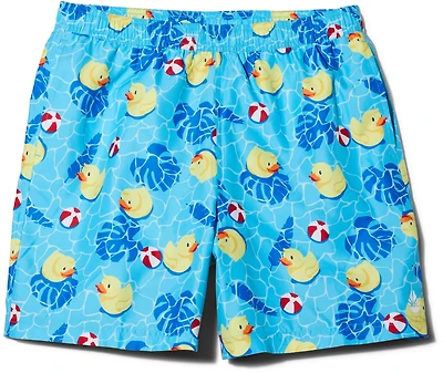 O'Rageous Men's Ducks Printed Volley Shorts