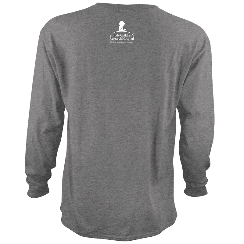 St. Jude Children's Research Hospital Highland Cow Santa Long Sleeve Tee