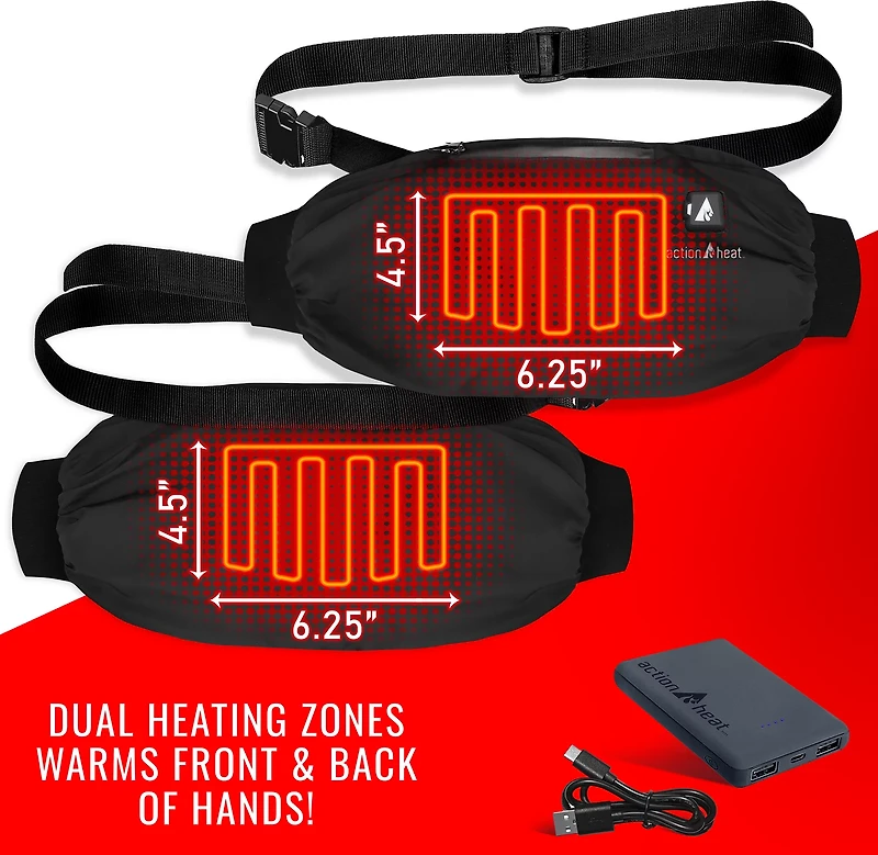 ActionHeat Bengals 5V Battery Heated Hand Muff