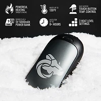 ActionHeat Rams Rechargeable Hand Warmer