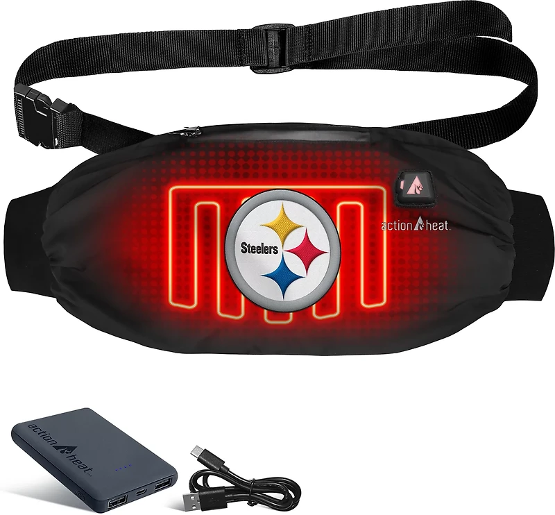 ActionHeat Steelers 5V Battery Heated Hand Muff