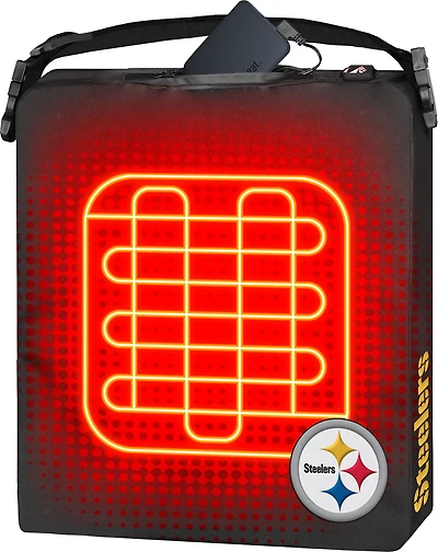 ActionHeat Steelers 5V Battery Heated Seat Cushion