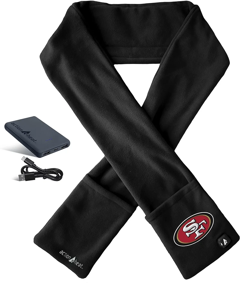 ActionHeat 49ers 5V Battery Heated Scarf