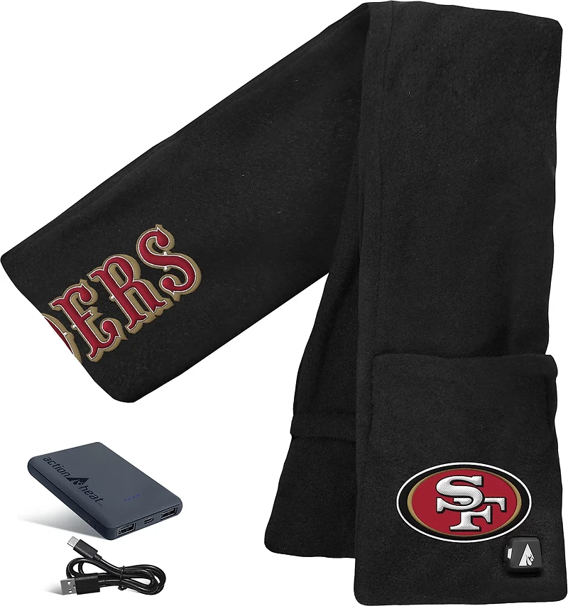 ActionHeat 49ers 5V Battery Heated Scarf