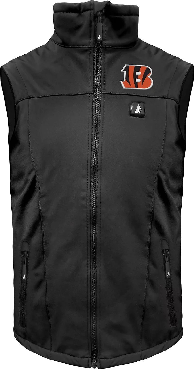 ActionHeat Men’s Cincinnati Bengals 5V Softshell Battery Heated Vest