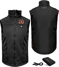 ActionHeat Men’s Cincinnati Bengals 5V Softshell Battery Heated Vest