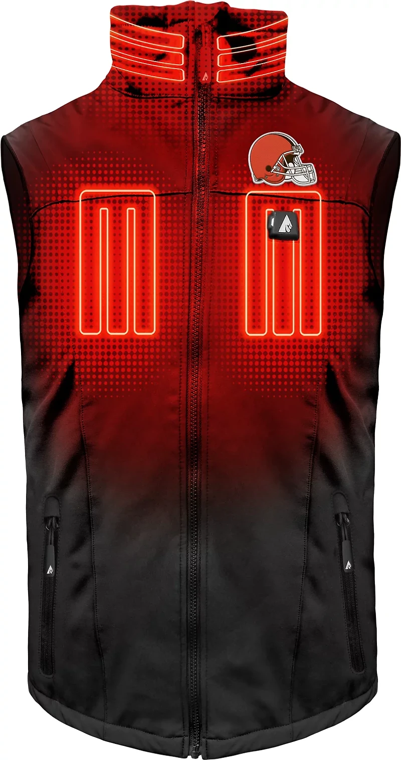 ActionHeat Men’s Cleveland Browns 5V Softshell Battery Heated Jacket