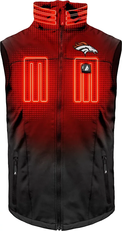 ActionHeat Men's Denver Broncos 5V Puffer Battery Heated Jacket