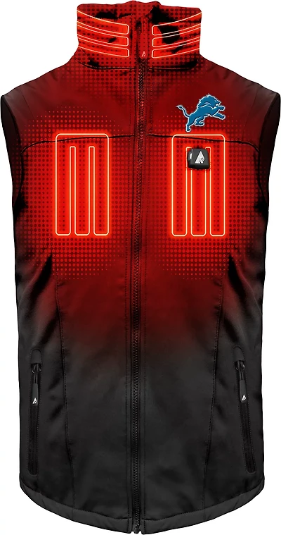 ActionHeat Men's Lions 5V Softshell Battery Heated Vest
