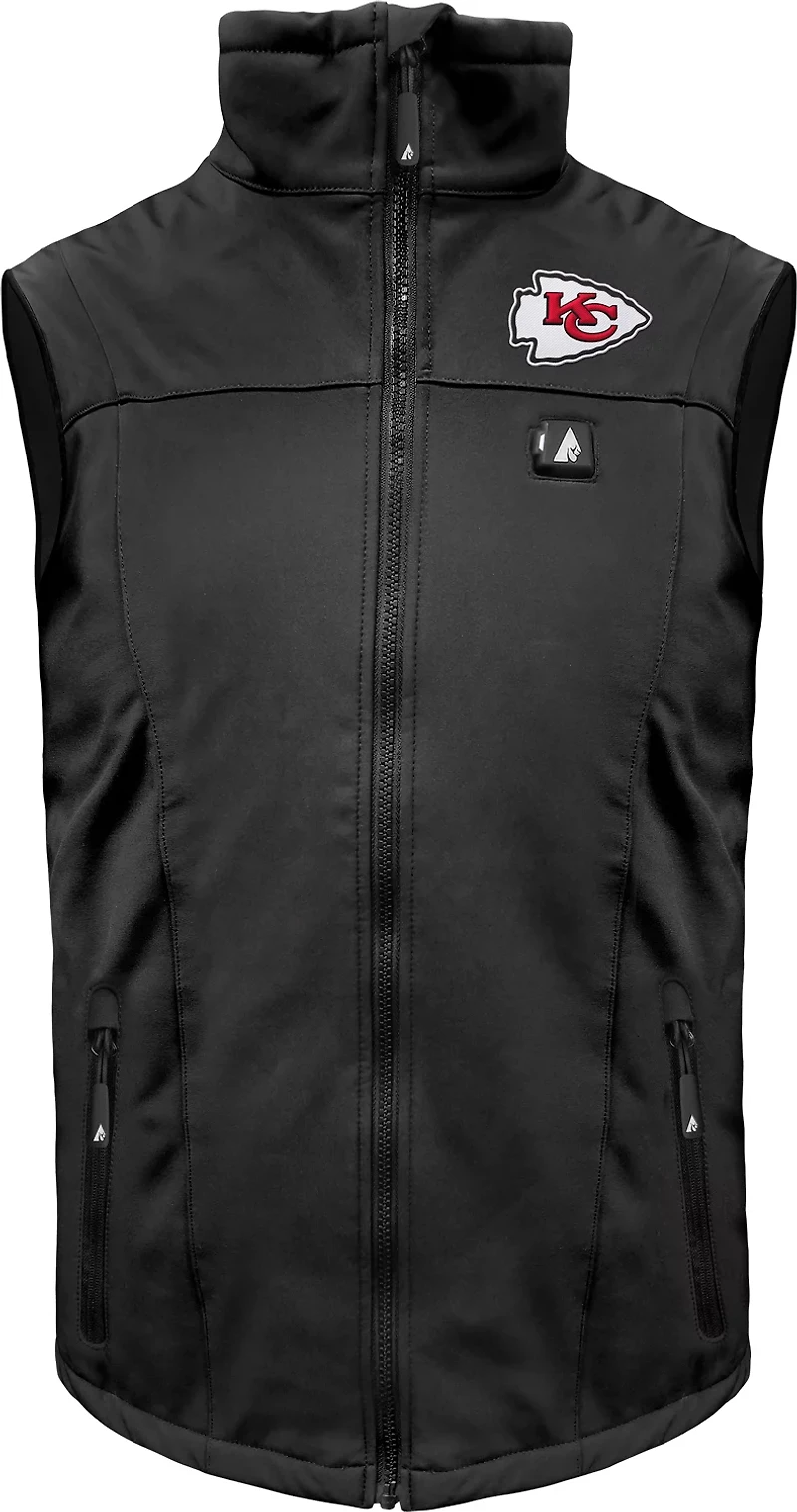 ActionHeat Men's Chiefs 5V Softshell Battery Heated Vest