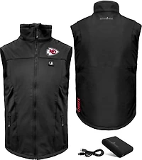 ActionHeat Men's Chiefs 5V Softshell Battery Heated Vest