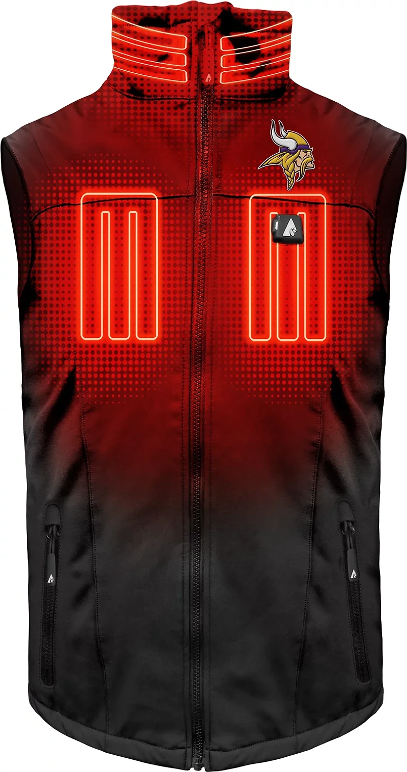 ActionHeat Men's Vikings 5V Softshell Battery Heated Vest