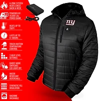 ActionHeat Men's New York Giants 5V Puffer Battery Heated Jacket