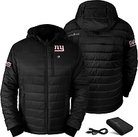 ActionHeat Men's New York Giants 5V Puffer Battery Heated Jacket