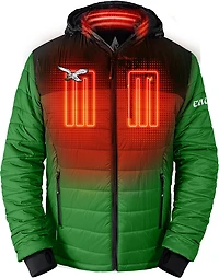 ActionHeat Men's Philadelphia Eagles 5V Puffer Battery Heated Jacket