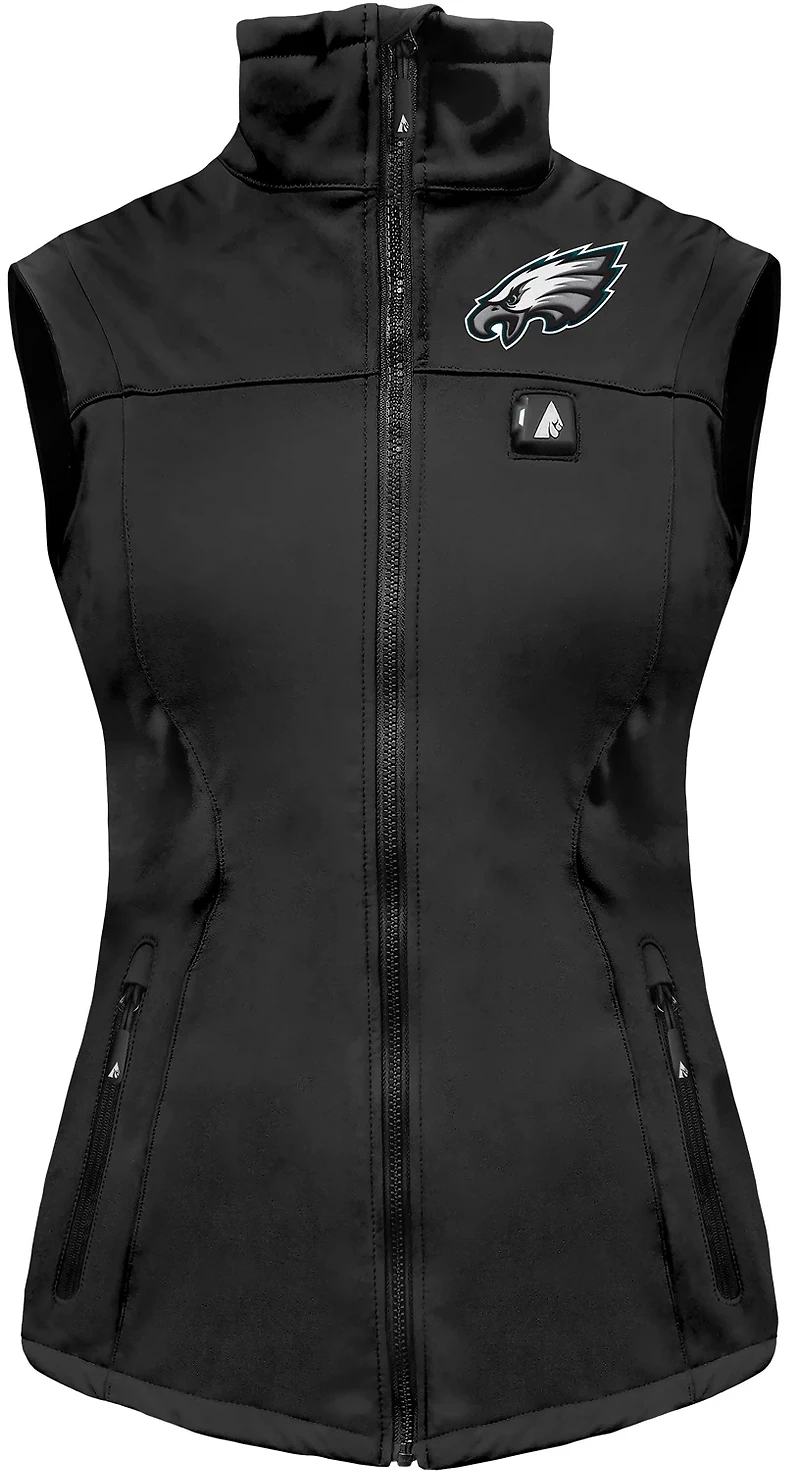 ActionHeat Women's Eagles 5V Softshell Battery Heated Vest