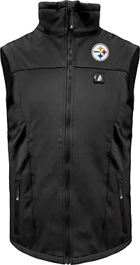 ActionHeat Men's Steelers 5V Softshell Battery Heated Vest