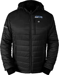 ActionHeat Men's Seattle Seahawks 5V Puffer Battery Heated Jacket