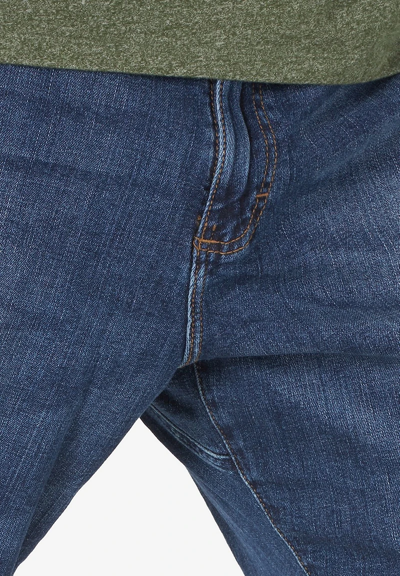 Lee Men's Big and Tall Extreme Motion Straight Fit Tapered Leg Jeans