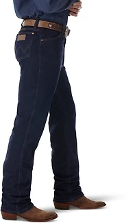 Wrangler Men's Cowboy Cut Navy Stretch Slim Fit Jeans