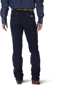 Wrangler Men's Cowboy Cut Navy Stretch Slim Fit Jeans