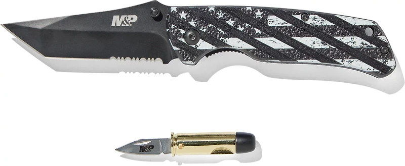 Smith & Wesson American Patriot Flag 2-Piece Knife Set