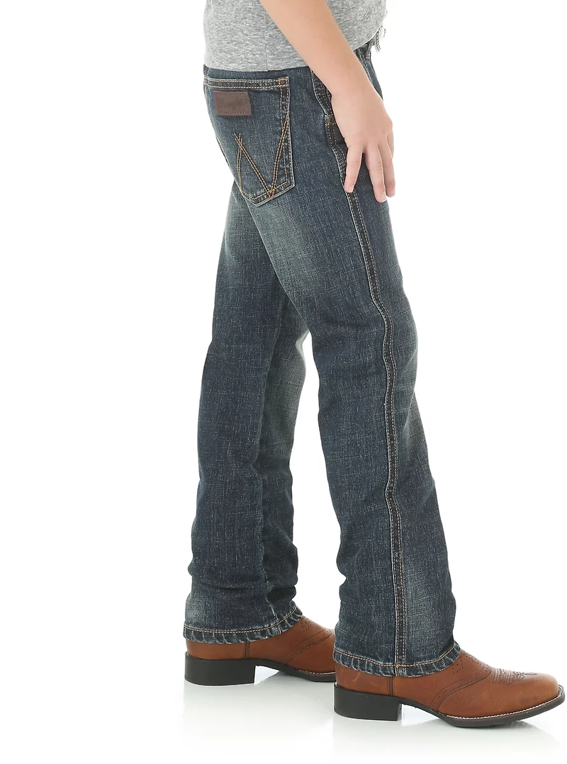 Wrangler Toddler Boys' Retro Slim Straight Jeans