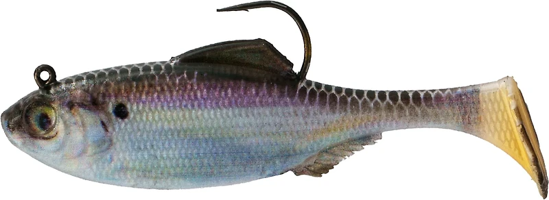 6th Sense Panorama 3.5 in. Rigged Plastic Swim Bait 2-Pack