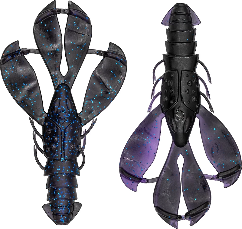 6th Sense 3.8 in. Congo Craw 6-Pack