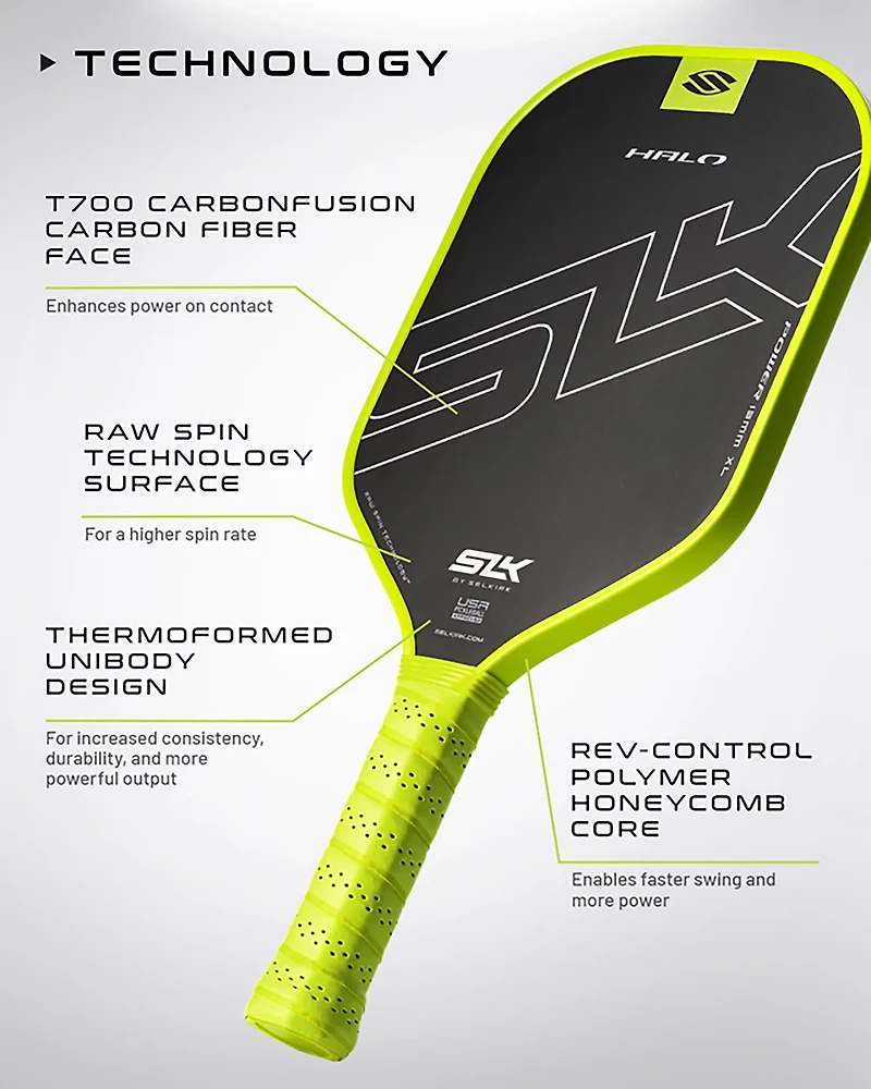 Selkirk Sport SLK Halo Power Max Pickleball Paddle
