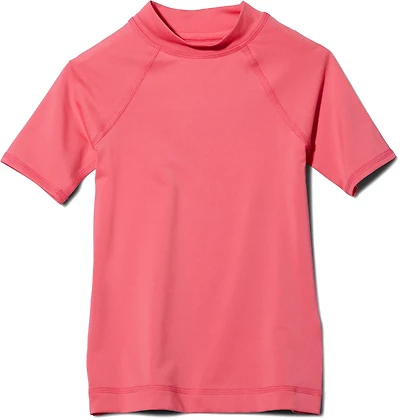 O'Rageous Boys' 4-7 Solid Short Sleeve Rash Guard