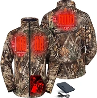 ActionHeat Men's 5V Battery Heater RT Camo Jacket